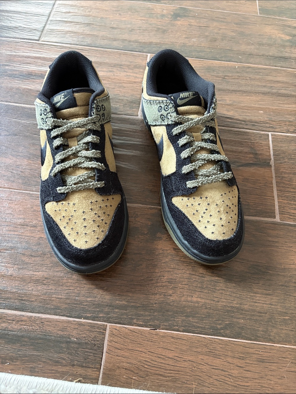 Nike Dunks “Brown Kelp” low size 9